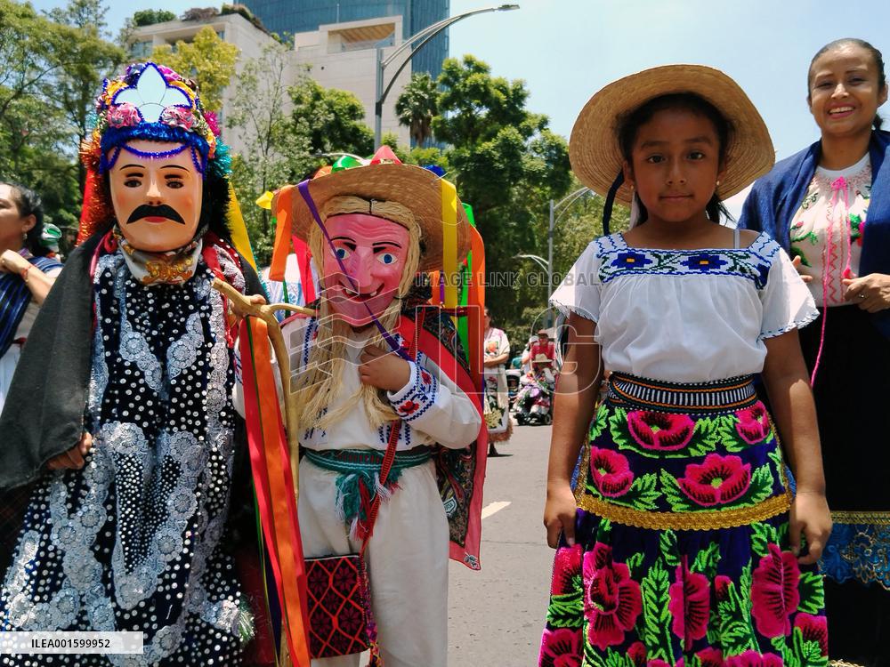 International Day of Indigenous People - Mexico City