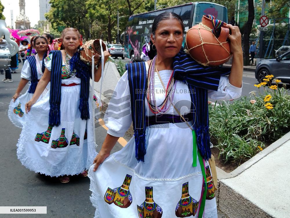 International Day of Indigenous People - Mexico City