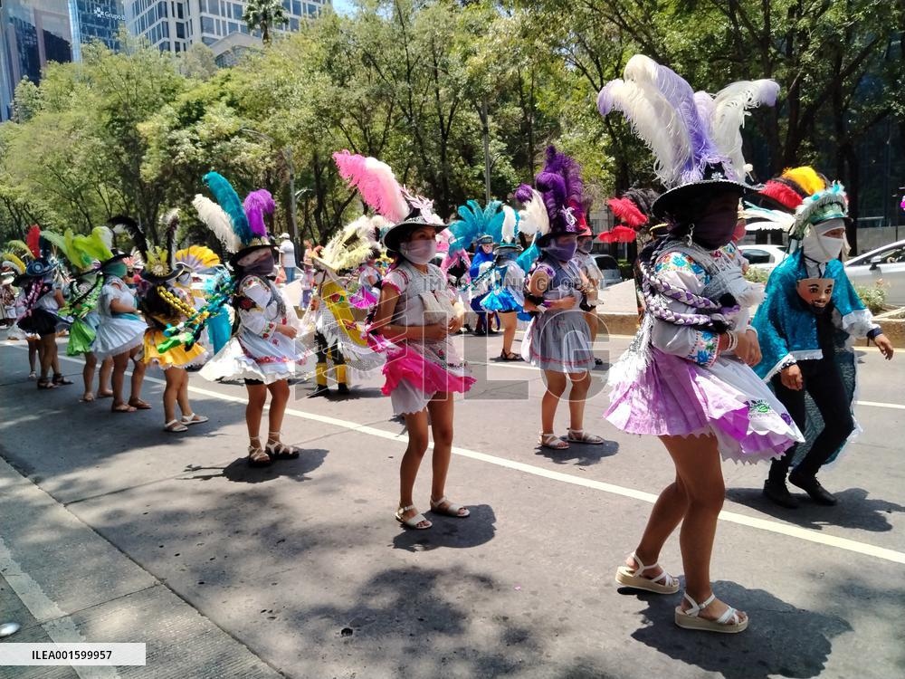International Day of Indigenous People - Mexico City