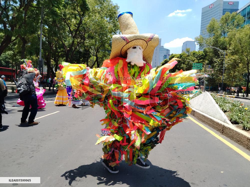 International Day of Indigenous People - Mexico City
