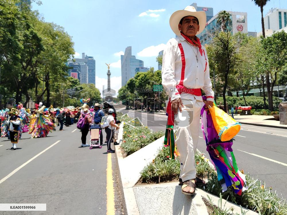 International Day of Indigenous People - Mexico City
