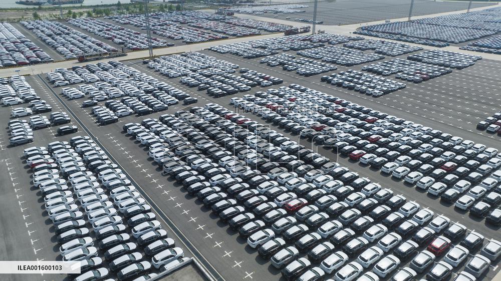 Taicang Port Container Terminal Vehicles Growth in Suzhou, Chi