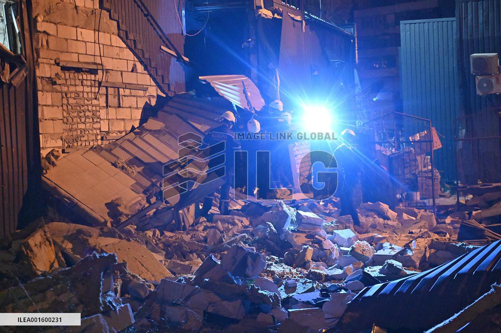 August 9 Russian missile attack on Zaporizhzhia