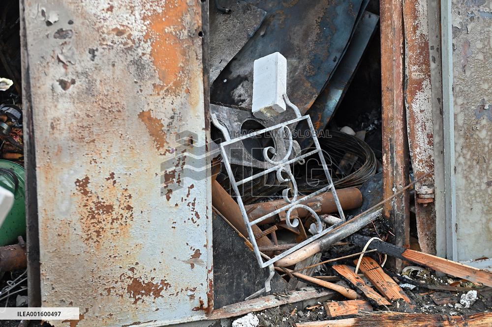 Russian missile attack ruins Saints Peter and Paul Church in Zaporizhzhia