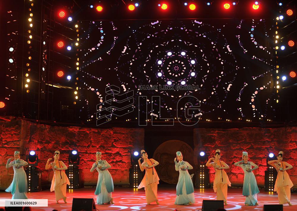 TUNISIA-TUNIS-CARTHAGE INTERNATIONAL FESTIVAL-CHINA-ART TROUPE