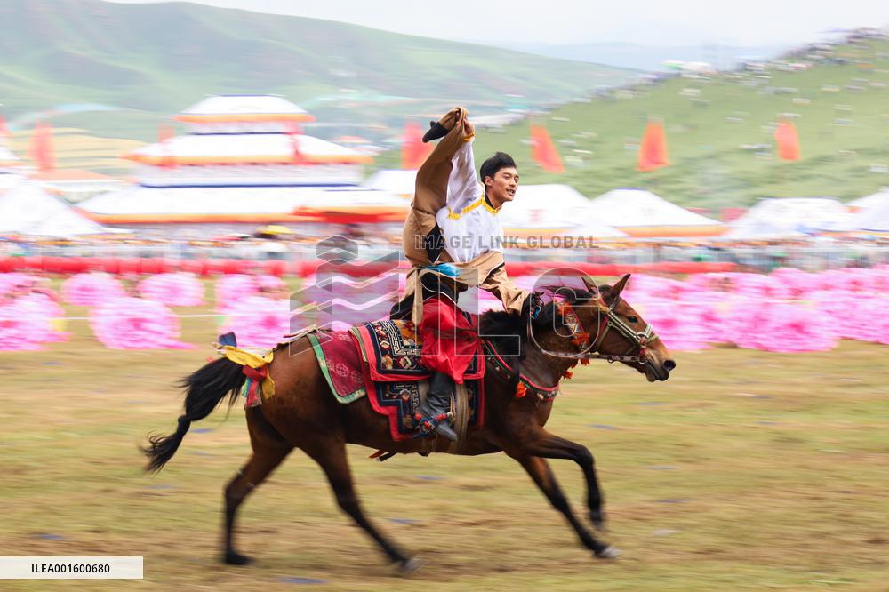 CHINA-GANSU-GANNAN-70TH ANNIVERSARY (CN)