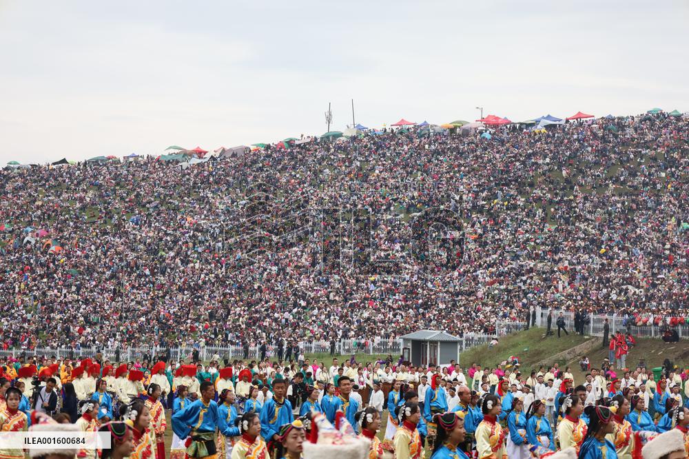 CHINA-GANSU-GANNAN-70TH ANNIVERSARY (CN)