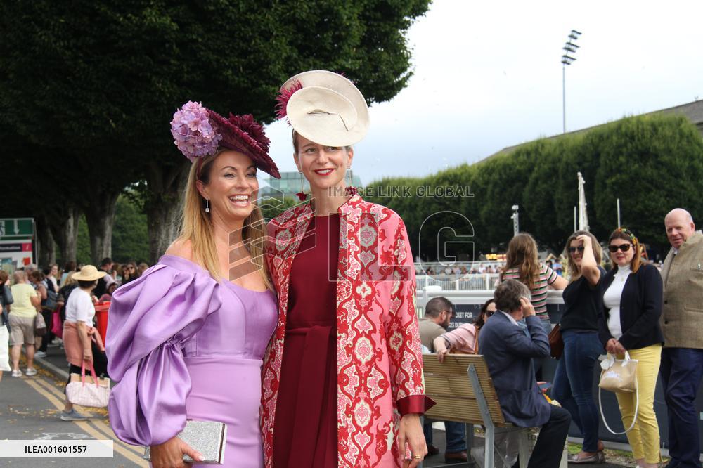 IRELAND-DUBLIN-DUBLIN HORSE SHOW-BEST DRESSED COMPETITION