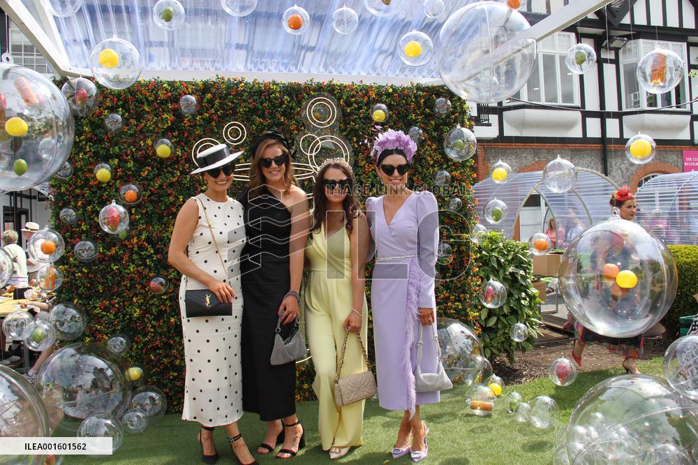 IRELAND-DUBLIN-DUBLIN HORSE SHOW-BEST DRESSED COMPETITION