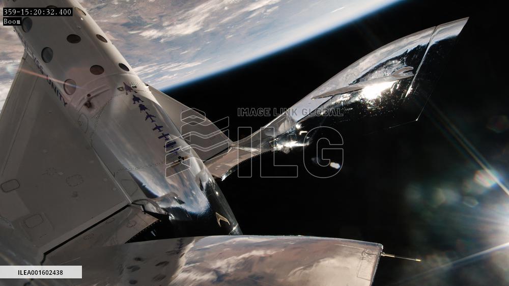 Virgin Galactic Launches First Tourist Flight To Space