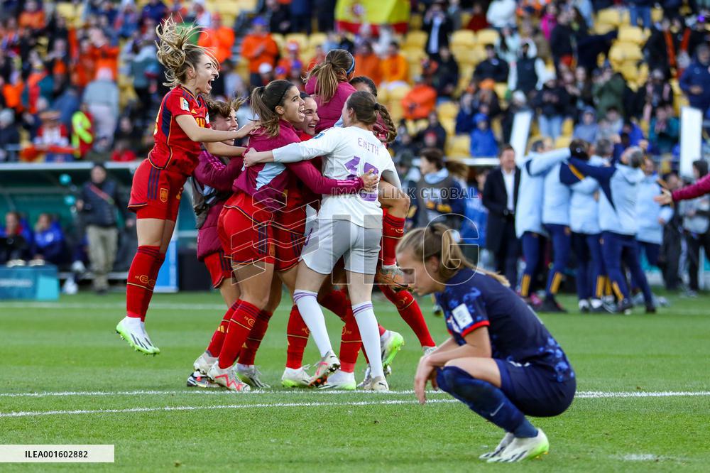 (SP)NEW ZEALAND-WELLINGTON-2023 FIFA WOMEN'S WORLD CUP-QUARTERFINAL-NED VS ESP