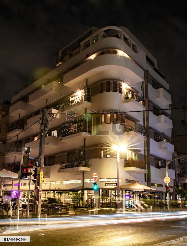 ISRAEL-TEL AVIV-BAUHAUS BUILDINGS