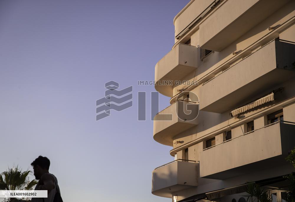 ISRAEL-TEL AVIV-BAUHAUS BUILDINGS