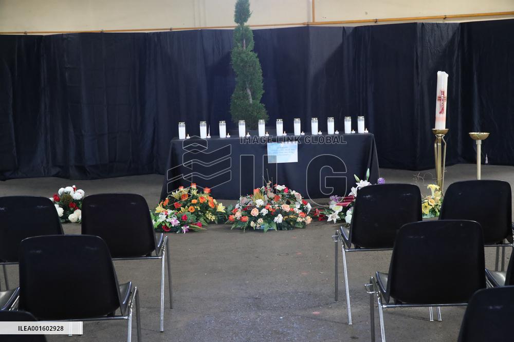 Tribute To The Victims Of Holiday Home Tragedy - Wintzenheim