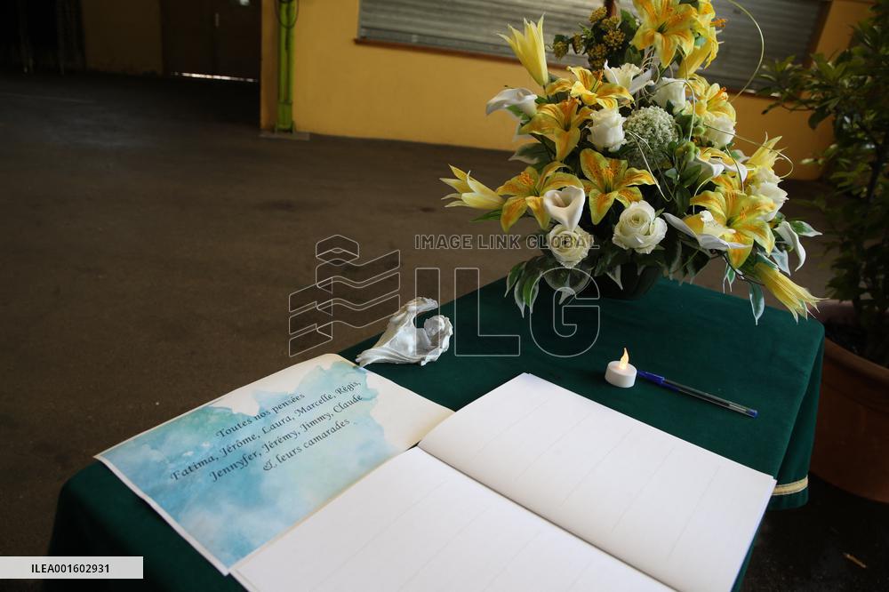 Tribute To The Victims Of Holiday Home Tragedy - Wintzenheim