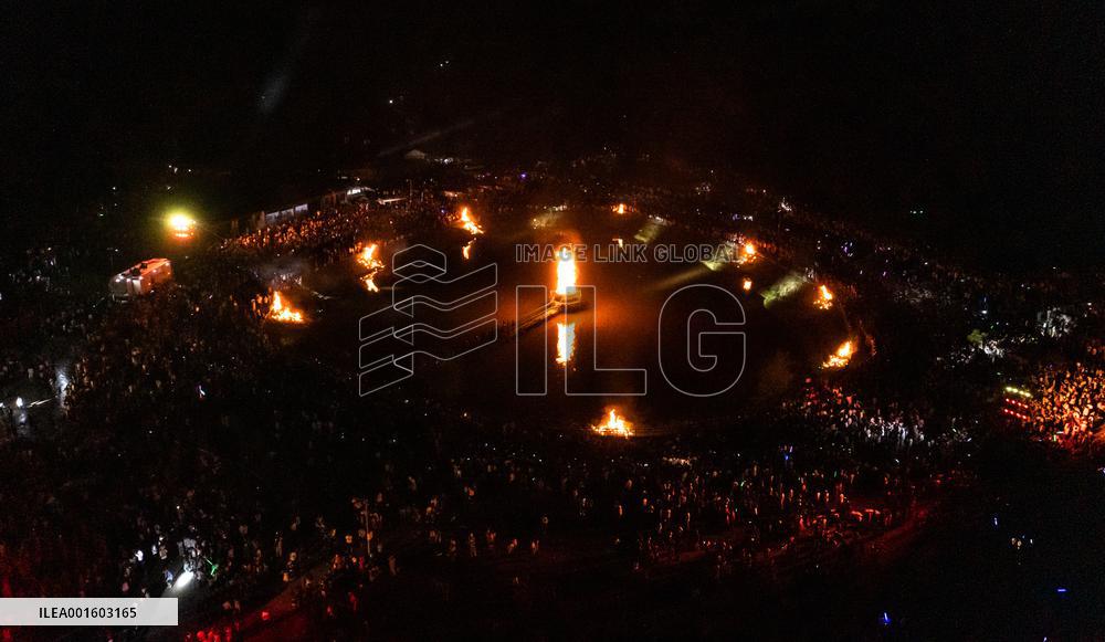 CHINA-GUIZHOU-WEINING-TORCH FESTIVAL (CN)