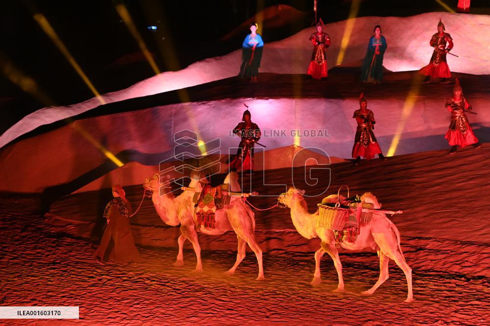 CHINA-GANSU-DUNHUANG-CULTURAL PERFORMANCES-"DUNHUANG SPLENDID CEREMONY" (CN)