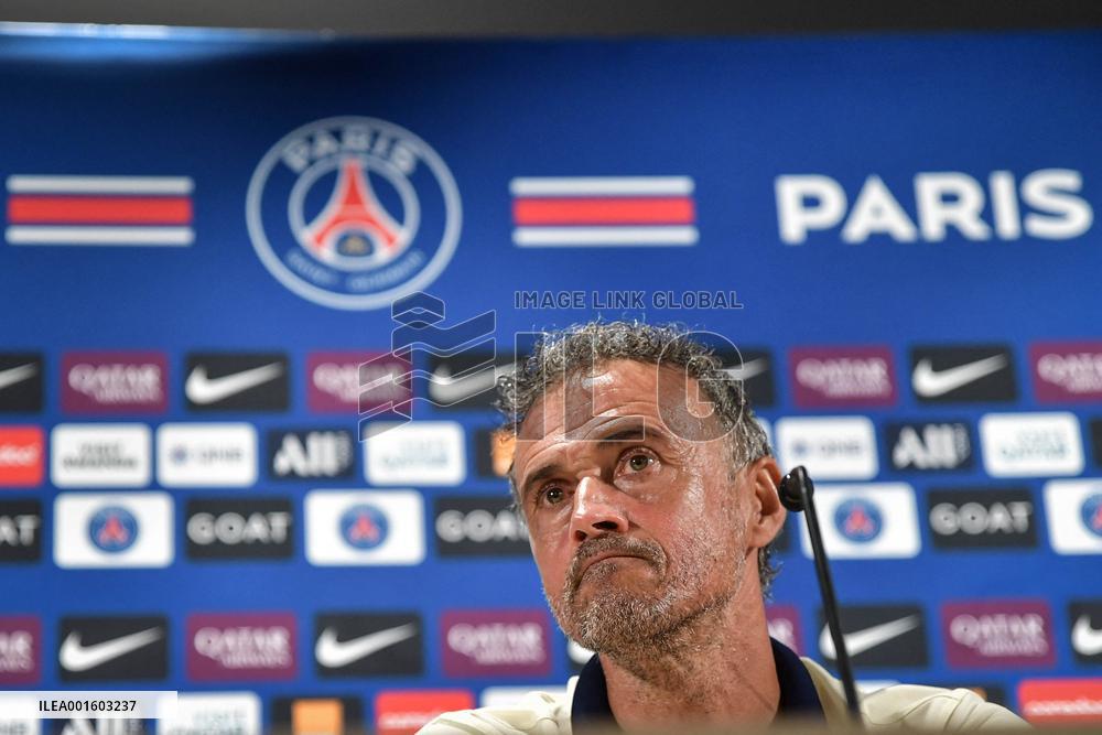 PSG Press Conference - Poissy