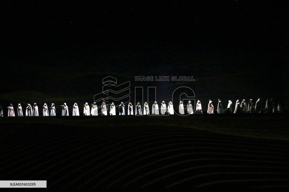 CHINA-GANSU-DUNHUANG-CULTURAL PERFORMANCES-"ENCORE DUNHUANG" (CN)