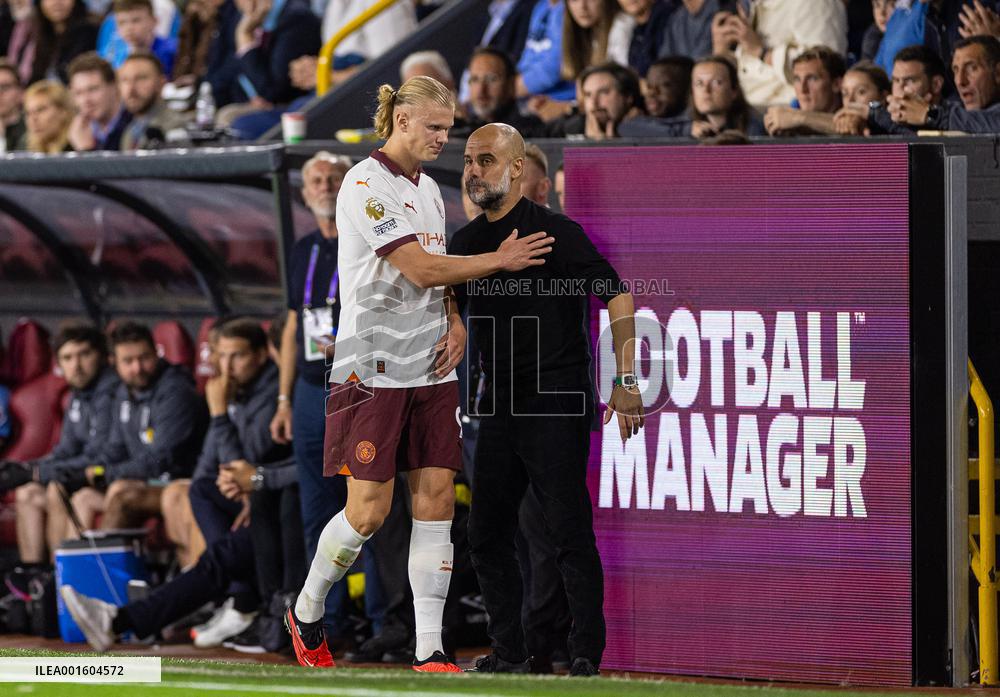 (SP)BRITAIN-BURNLEY-FOOTBALL-ENGLISH PREMIER LEAGUE-BURNLEY FC VS MANCHESTER CITY FC