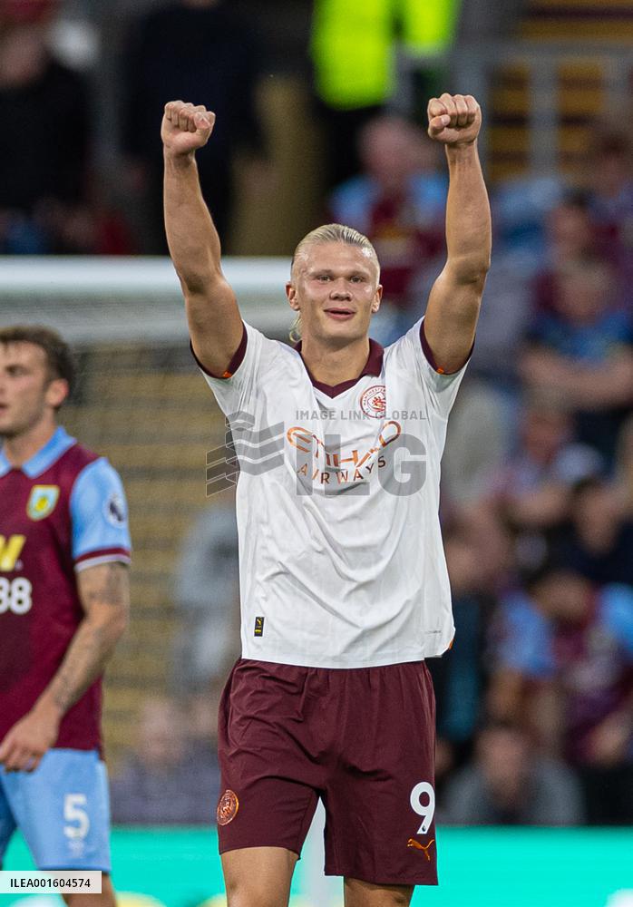 (SP)BRITAIN-BURNLEY-FOOTBALL-ENGLISH PREMIER LEAGUE-BURNLEY FC VS MANCHESTER CITY FC