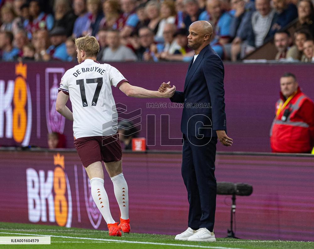 (SP)BRITAIN-BURNLEY-FOOTBALL-ENGLISH PREMIER LEAGUE-BURNLEY FC VS MANCHESTER CITY FC