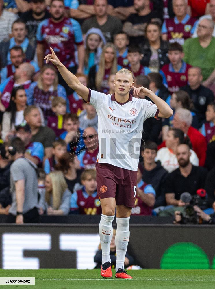 (SP)BRITAIN-BURNLEY-FOOTBALL-ENGLISH PREMIER LEAGUE-BURNLEY FC VS MANCHESTER CITY FC