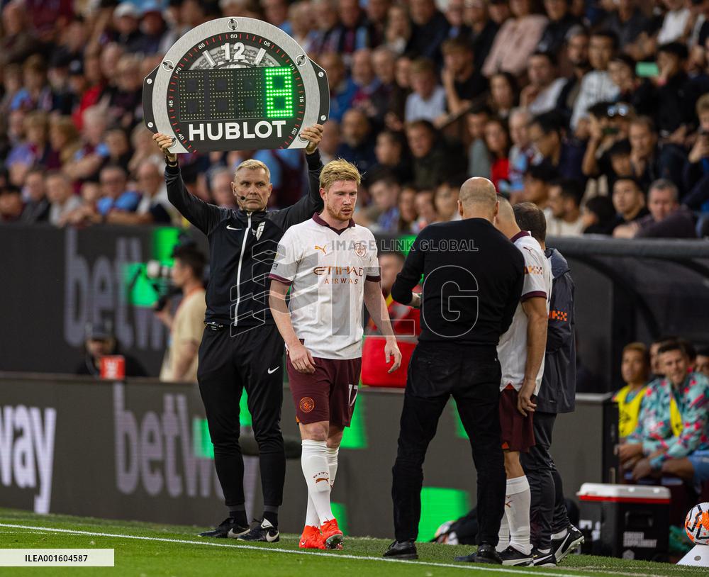 (SP)BRITAIN-BURNLEY-FOOTBALL-ENGLISH PREMIER LEAGUE-BURNLEY FC VS MANCHESTER CITY FC