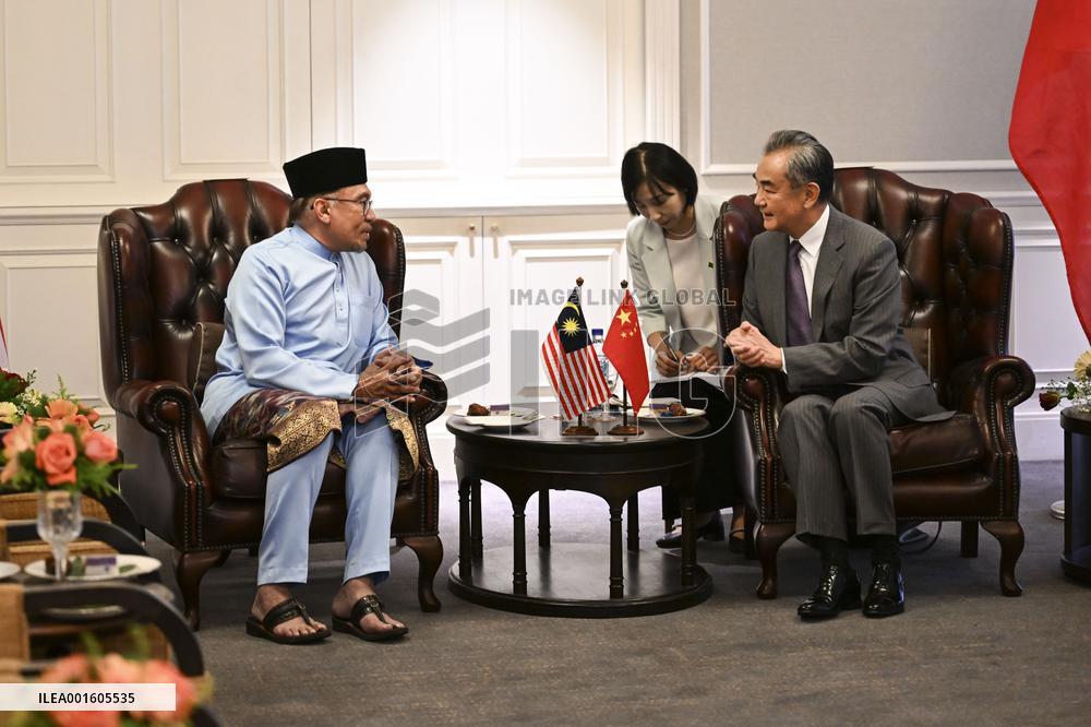 MALAYSIA-PM-CHINA-WANG YI-MEETING