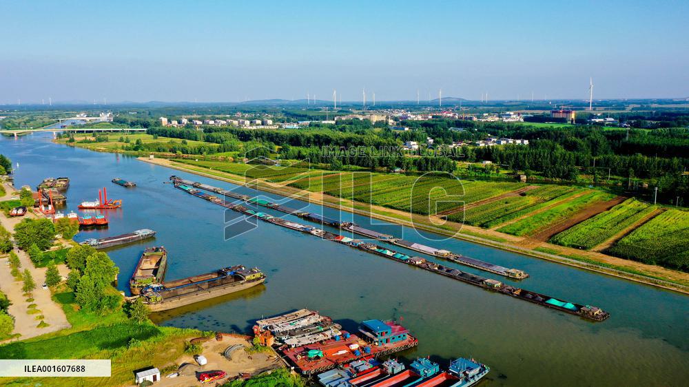 CHINA-SHANDONG-TAIERZHUANG-GRAND CANAL-SCENERY (CN)