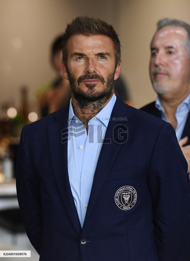 Celebrities during Inter Miami CF Vs Charlotte During The League’s Cup - Fort Lauderdale