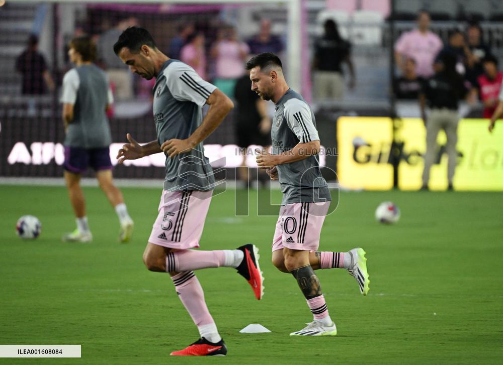 Inter Miami CF Vs Charlotte During The League’s Cup - Fort Lauderdale