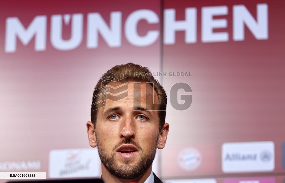 (SP)GERMANY-MUNICH-FOOTBALL-BAYERN MUNICH-HARRY KANE