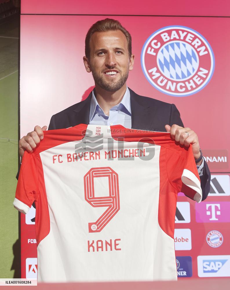 (SP)GERMANY-MUNICH-FOOTBALL-BAYERN MUNICH-HARRY KANE