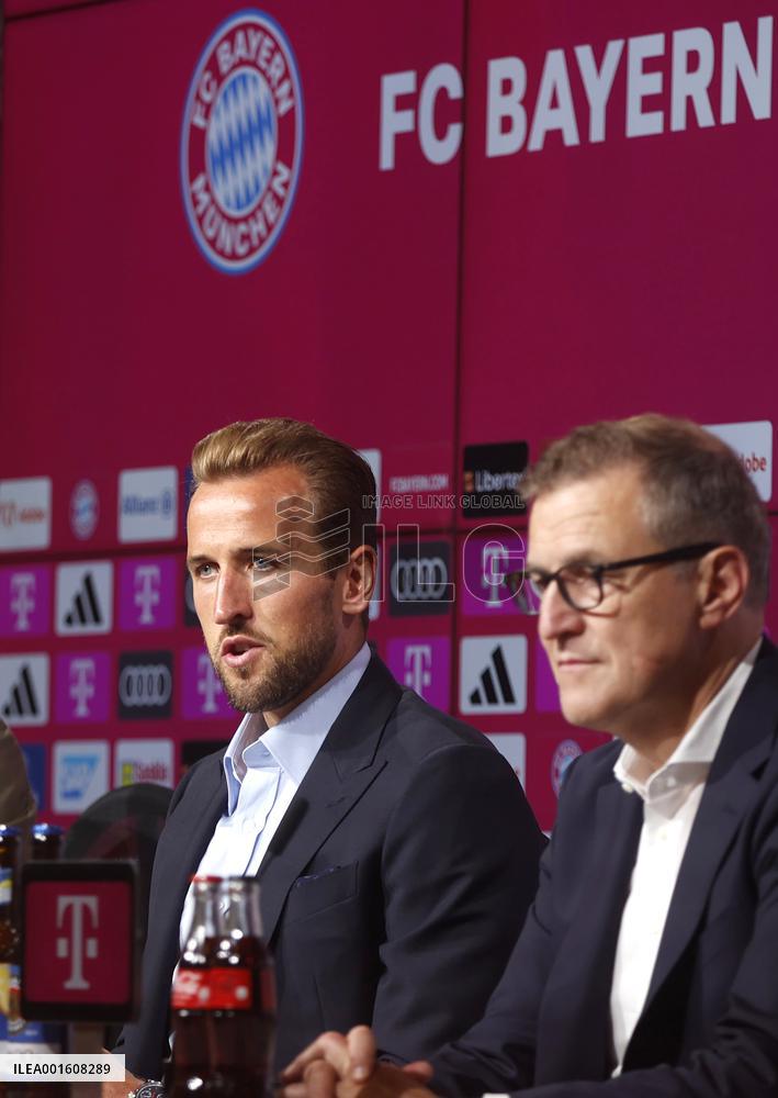 (SP)GERMANY-MUNICH-FOOTBALL-BAYERN MUNICH-HARRY KANE