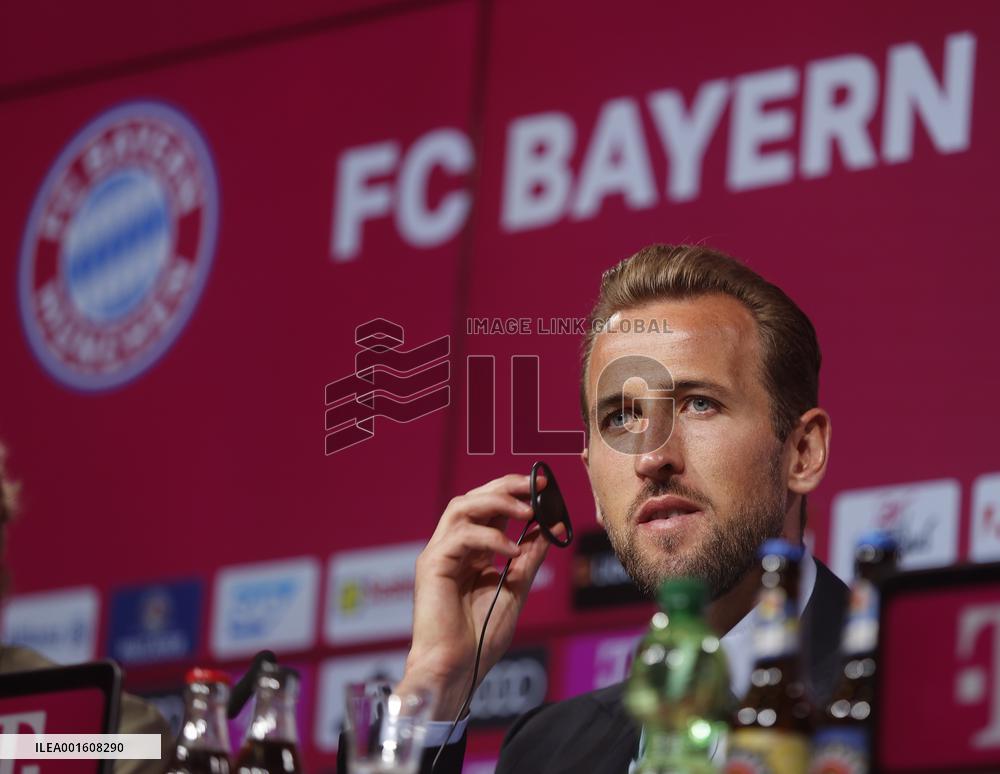 (SP)GERMANY-MUNICH-FOOTBALL-BAYERN MUNICH-HARRY KANE