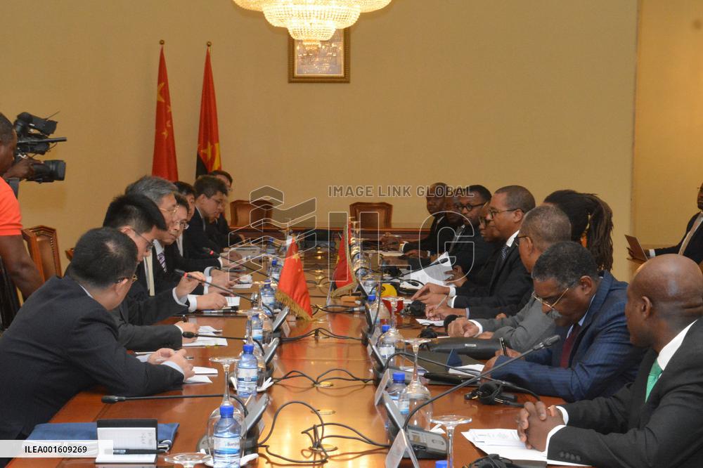 ANGOLA-LUANDA-CHINA-ECONOMIC-TRADE-COOPERATION-MEETING