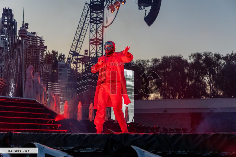 The Weeknd concert in Tallinn