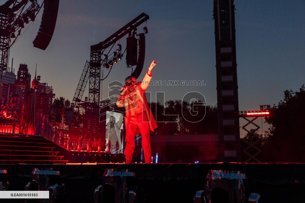 The Weeknd concert in Tallinn