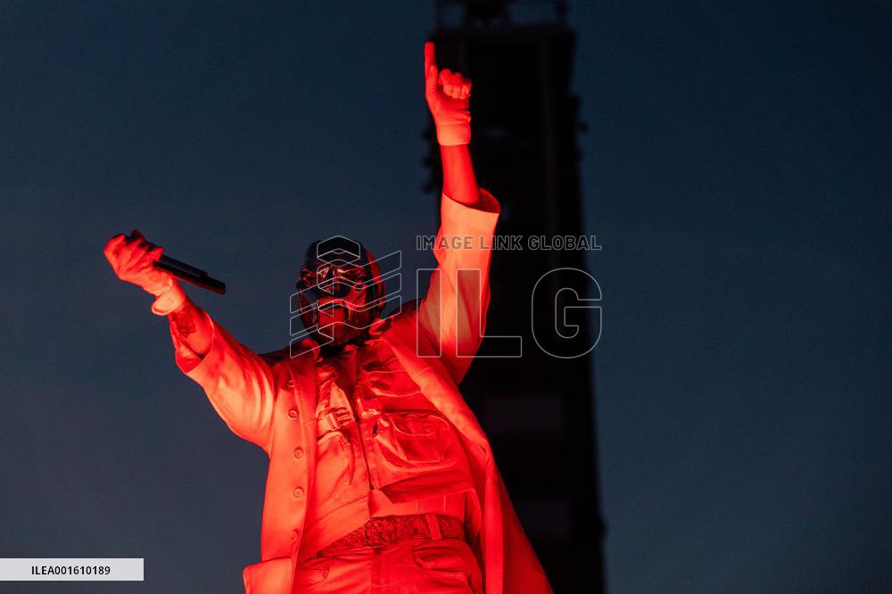 The Weeknd concert in Tallinn