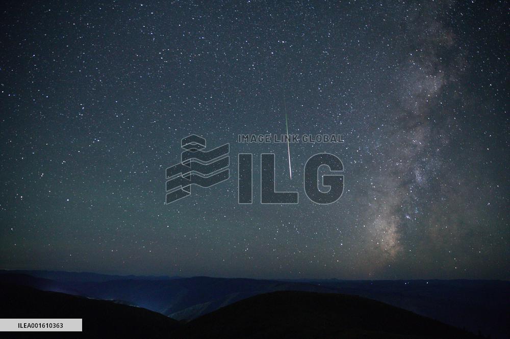 CHINA-SICHUAN-PERSEID METEOR SHOWER (CN)