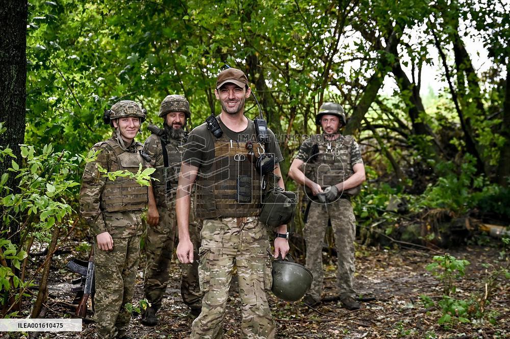 Artillery unit of 128th Brigade in Zaporizhzhia direction
