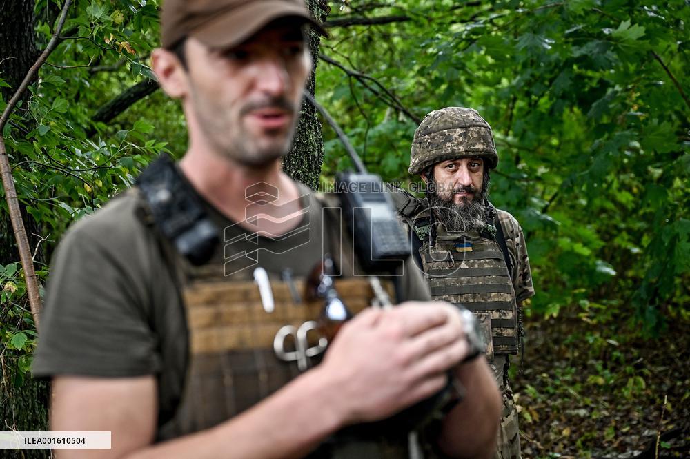 Artillery unit of 128th Brigade in Zaporizhzhia direction