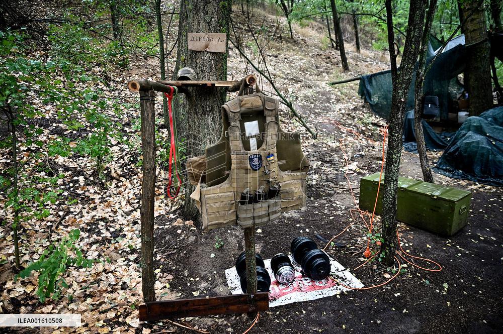 Artillery unit of 128th Brigade in Zaporizhzhia direction