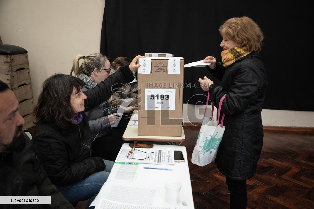 ARGENTINA-BUENOS AIRES-PRESIDENTIAL PRIMARIES