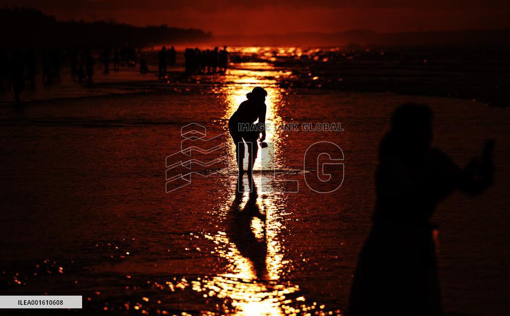 CHINA-GUANGXI-DONGXING-JINTAN BEACH (CN)