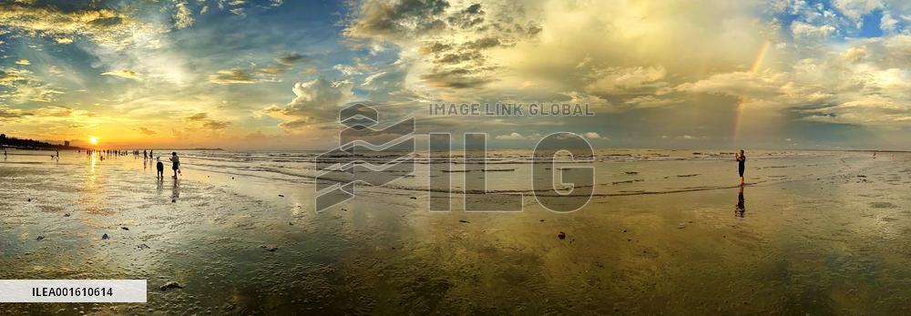 CHINA-GUANGXI-DONGXING-JINTAN BEACH (CN)