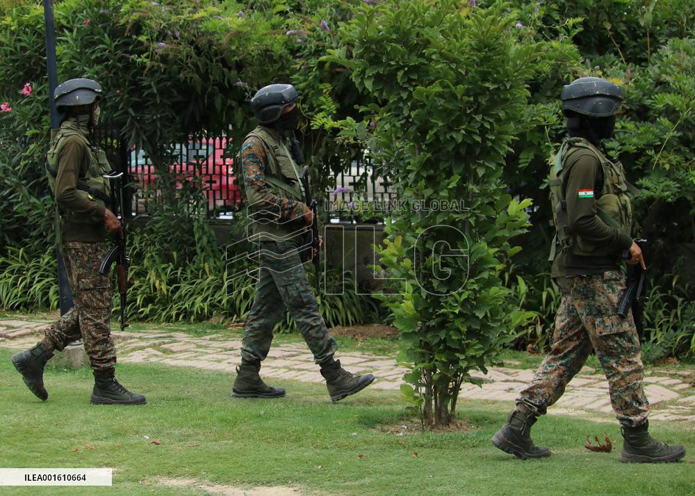 Security Forces on High Alert ahead of India's 77th Independence Day
