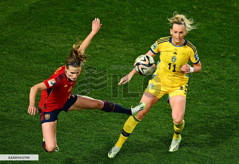 (SP)NEW ZEALAND-AUCKLAND-2023 FIFA WOMEN'S WORLD CUP-SEMIFINAL-ESP VS SWE