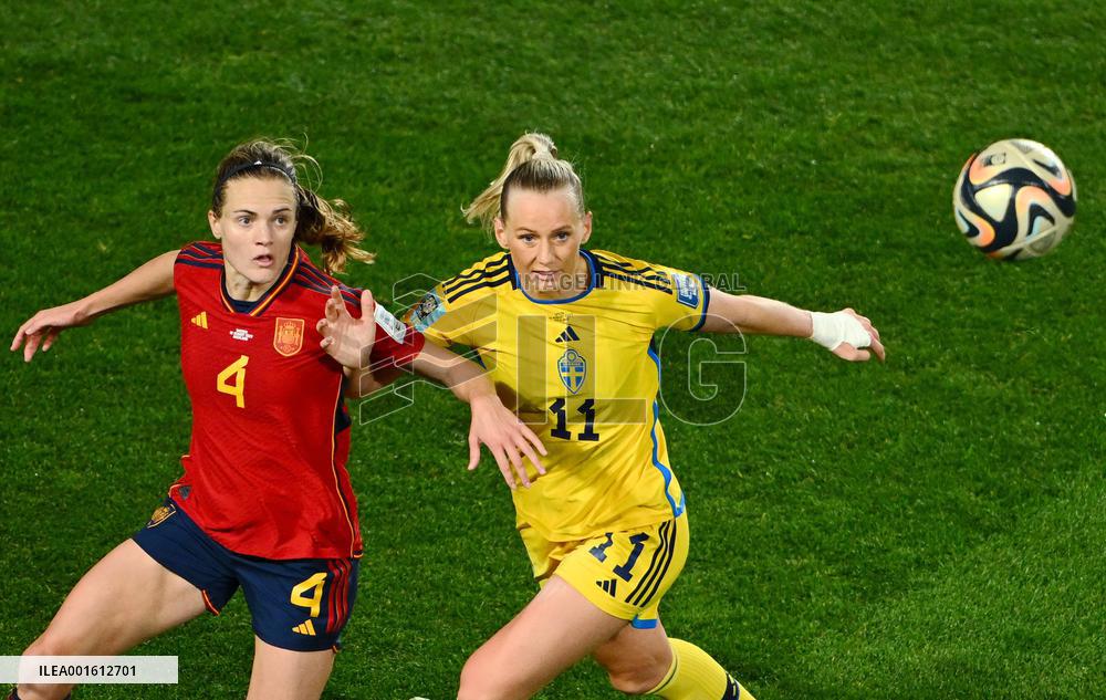 (SP)NEW ZEALAND-AUCKLAND-2023 FIFA WOMEN'S WORLD CUP-SEMIFINAL-ESP VS SWE